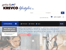 Tablet Screenshot of krevco.com